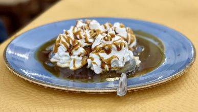 Postres en El Mesón de Diego