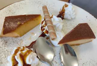 Postres en El Mesón de Diego